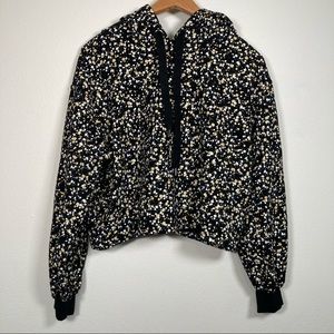 Refinery29 x Eloquii Star Print Hoodie Sweater XL